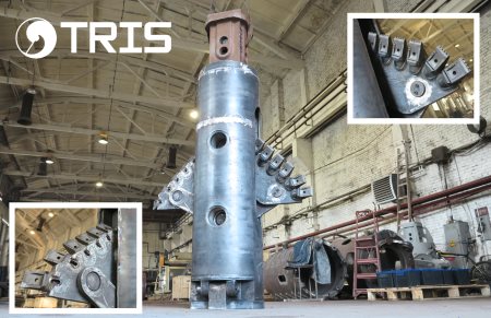 Outils élargisseurs  ÉLARGISSEUR DE BASE DE PIEUX.  Pieu foré tubé à base élargie